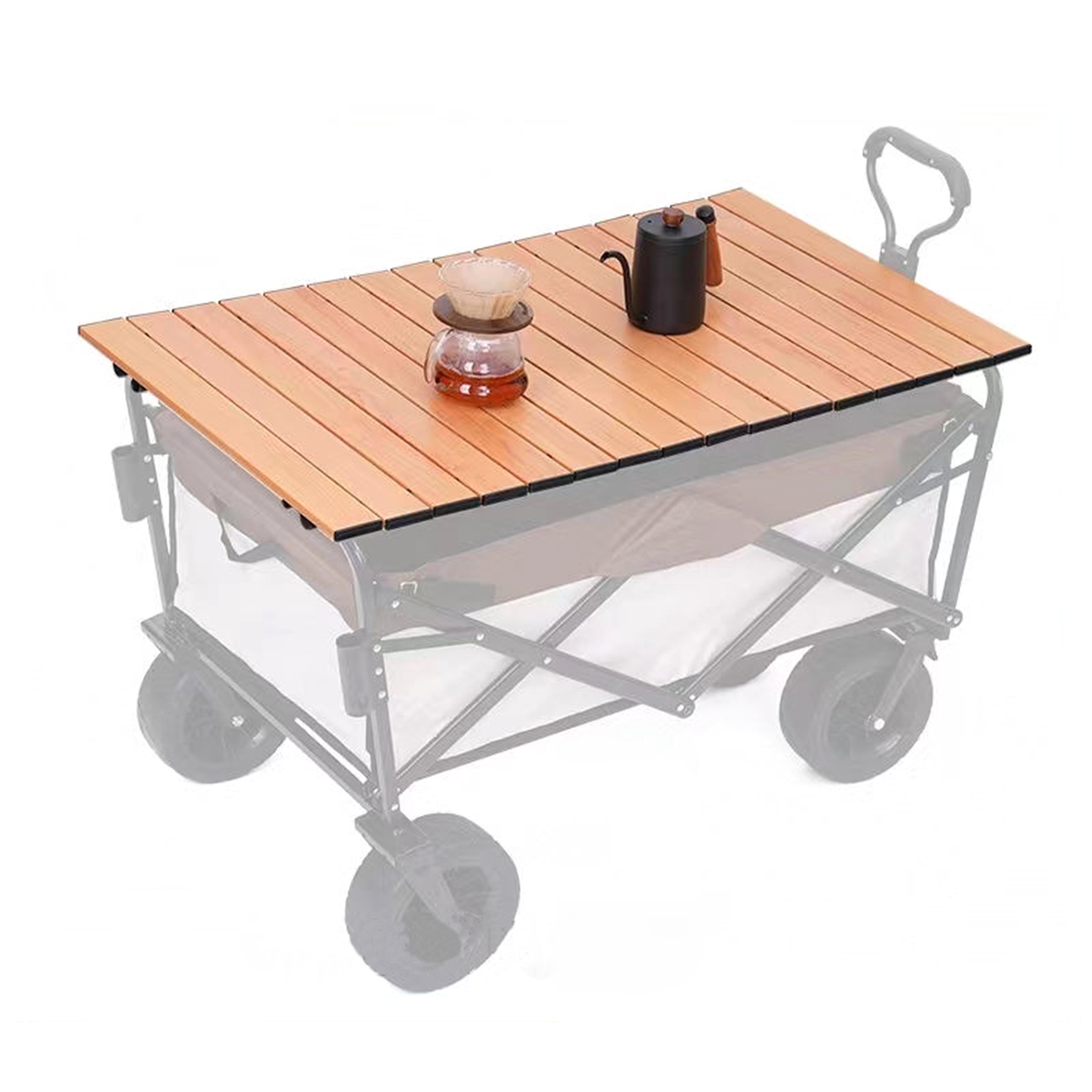Collapsible Utility Wagon With Table