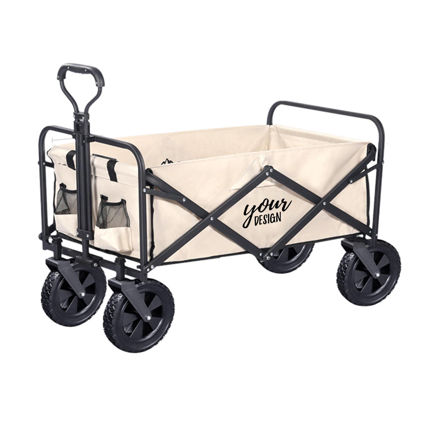 Foldable Utility Cart With Wheels1