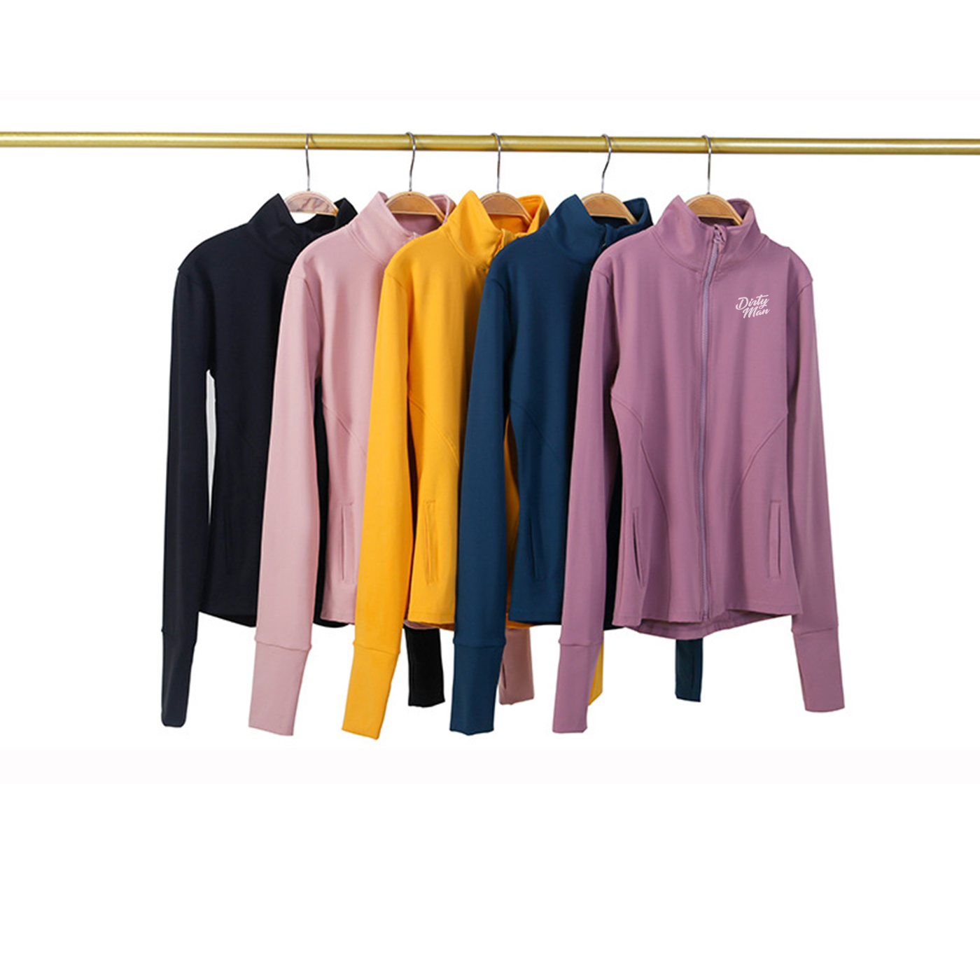 Lightweight Zip Up Yoga Jacket