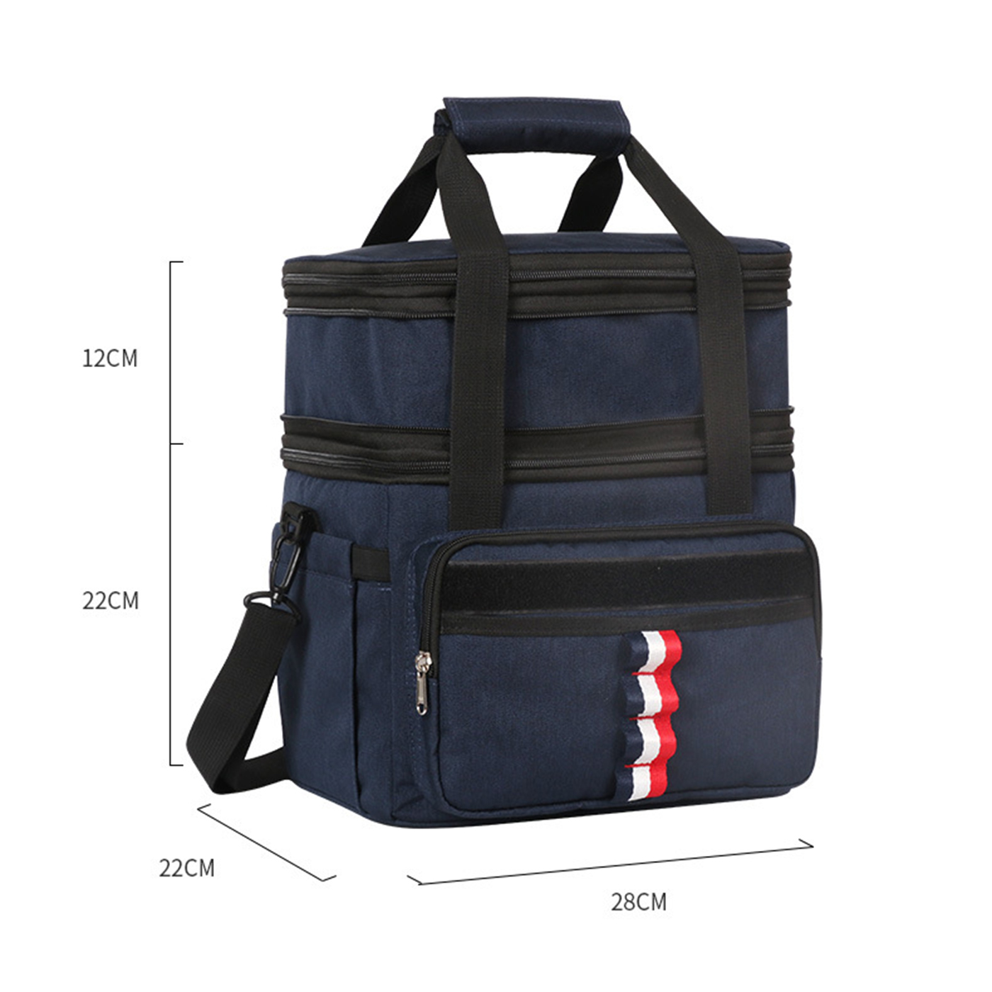 Custom 20L Double Layer Insulated Cooler Bag2