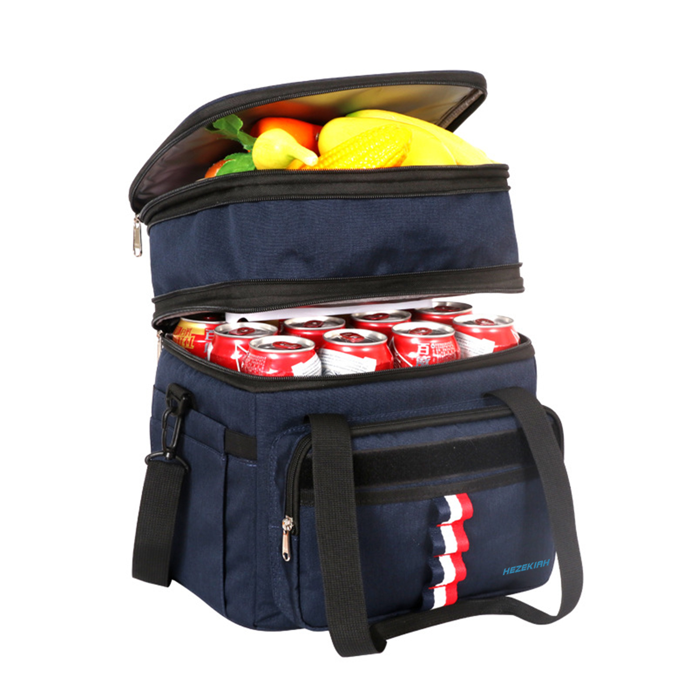 Custom 20L Double Layer Insulated Cooler Bag