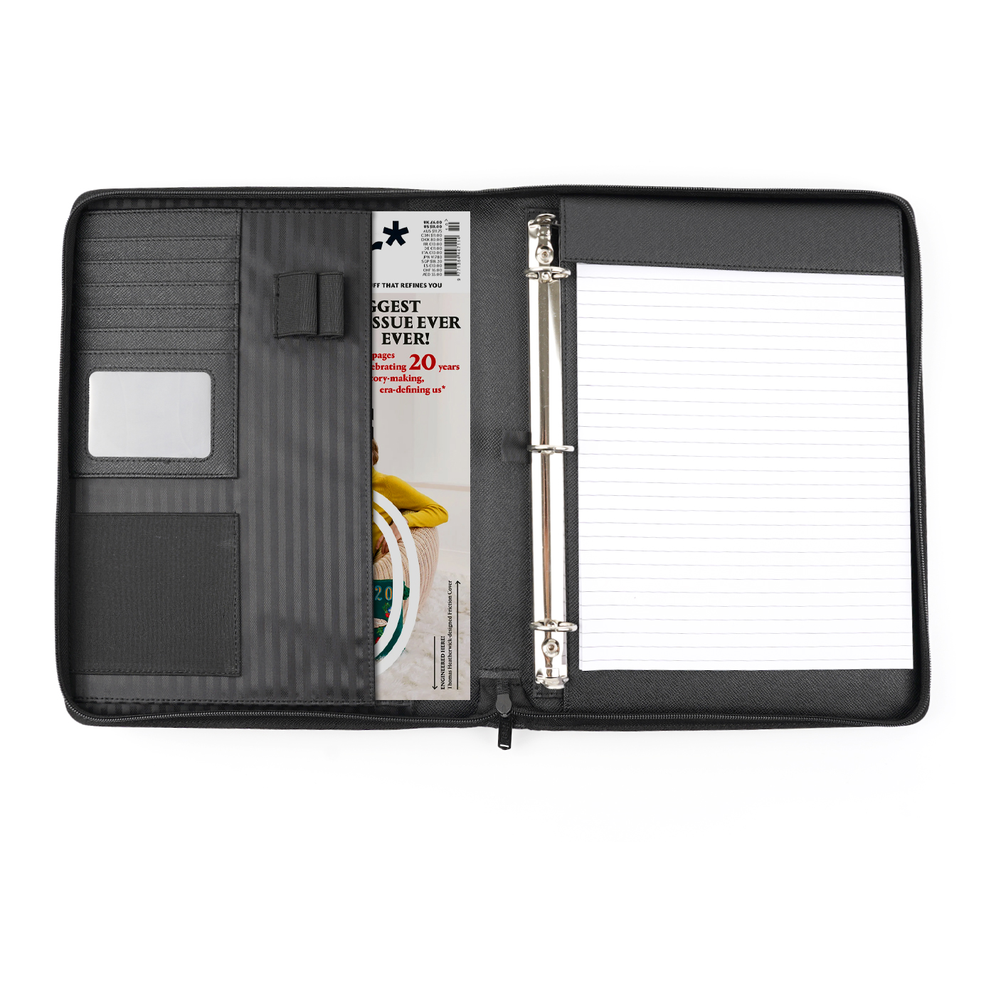 Portable Business Organizer Padfolio With Notebook1
