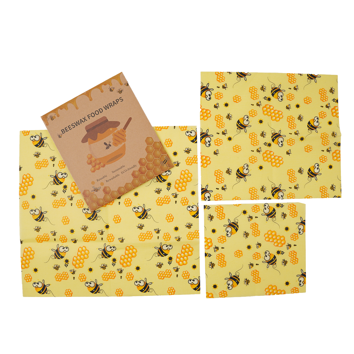Custom 3 Pack Beeswax Wraps2