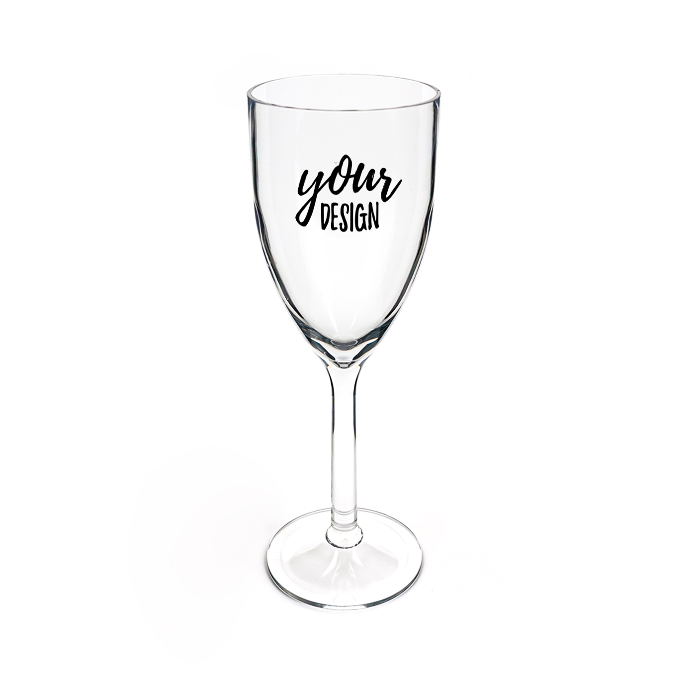 Promotional 250ml Plastic Wine Glass