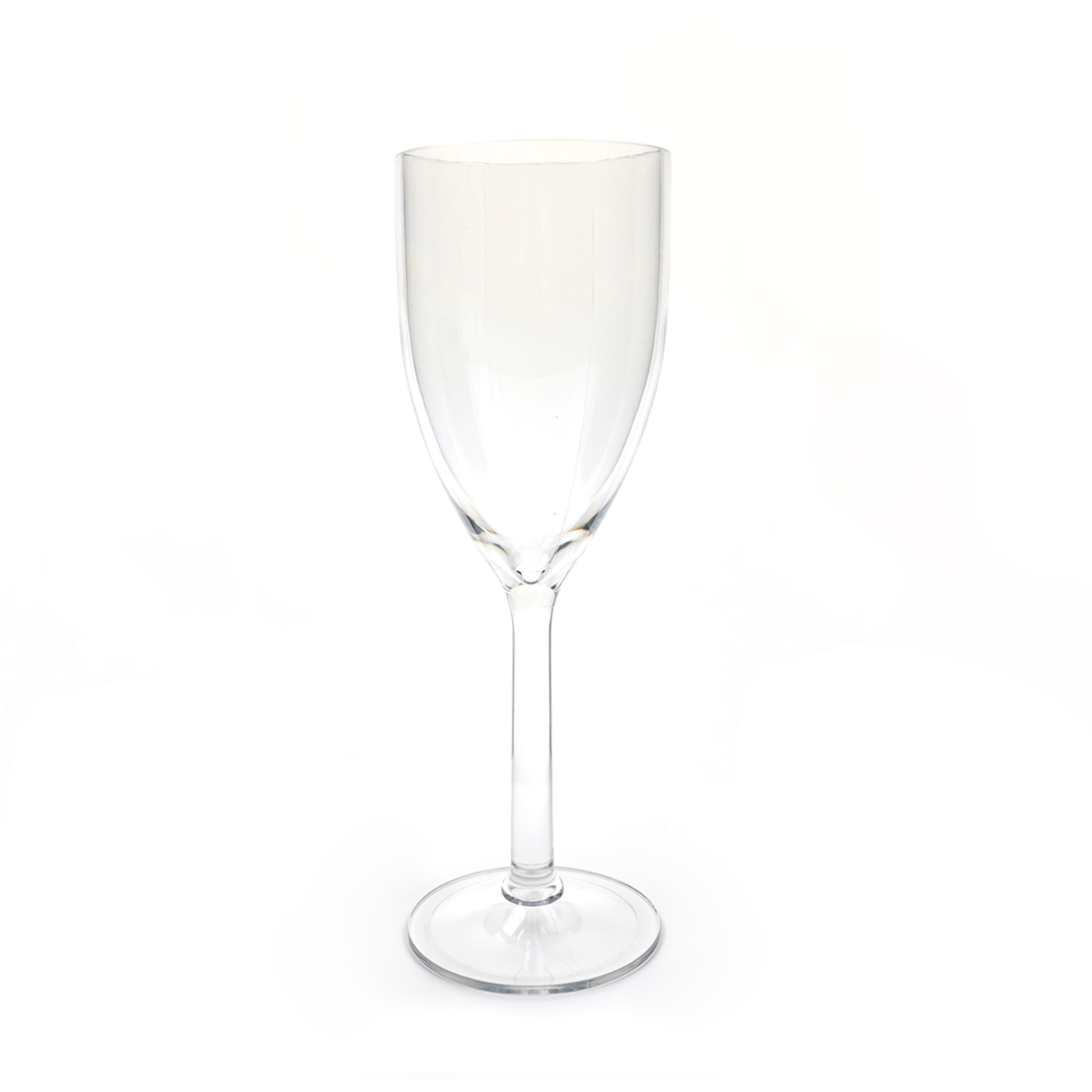 Custom 250ml Plastic Clear Champagne Glass1