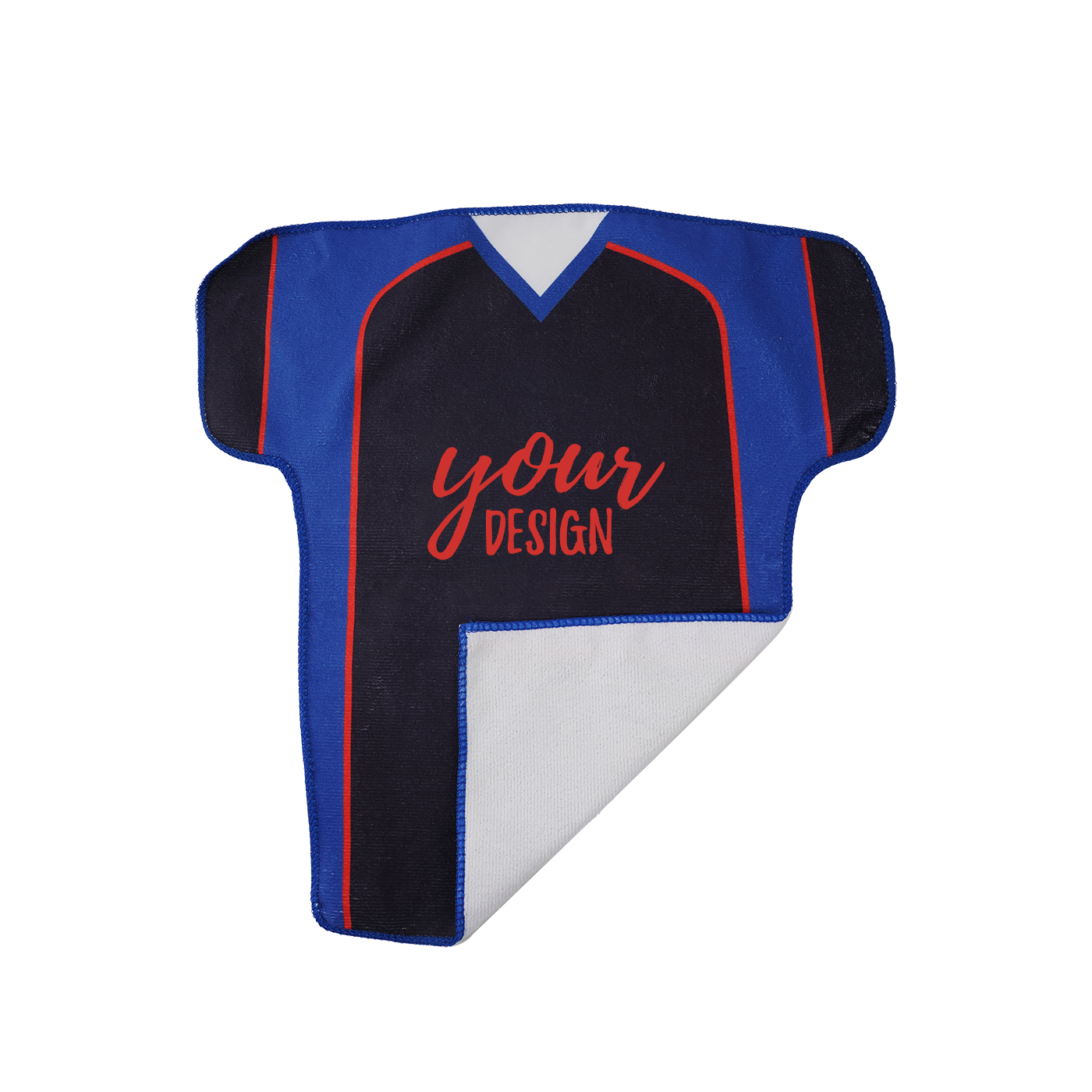 Promo Half Sleeve Jersey Shaped Rally Towel1