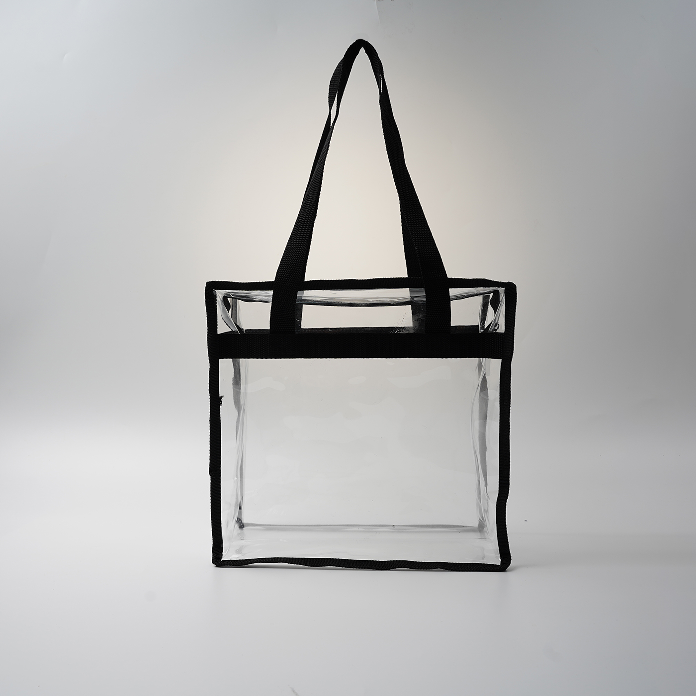 Promotional Clear Tote Bag With Zipper2