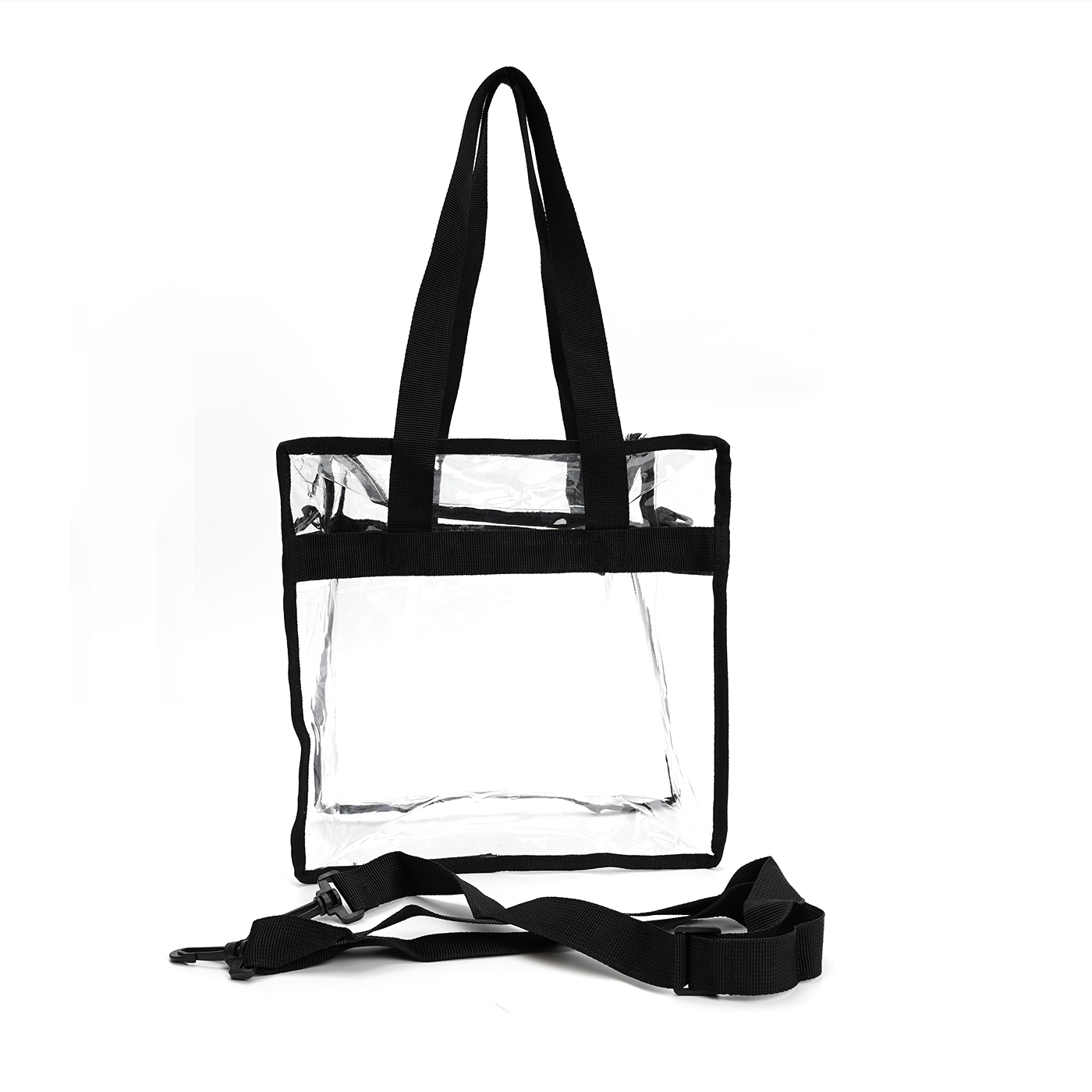 Promotional Clear Zippered Tote Bag2