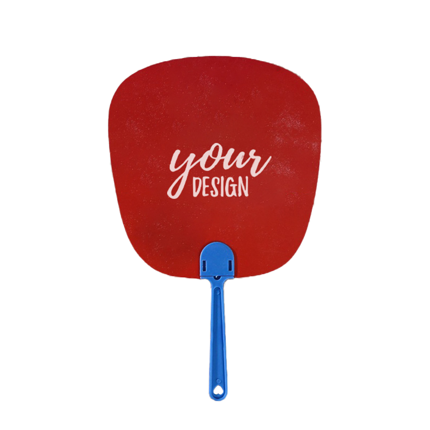 Promotional Handheld Plastic Round Fan