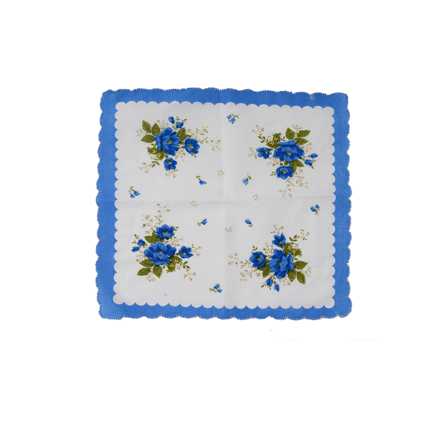 Women Vintage Floral Soft Handkerchief1