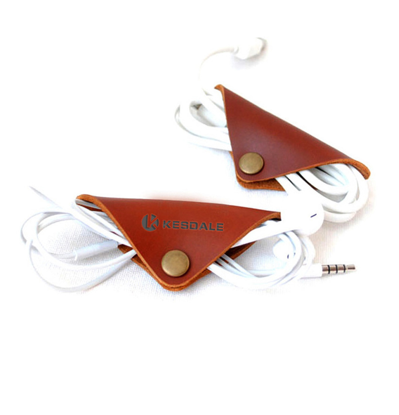 Promotional Leather Cord Organizer