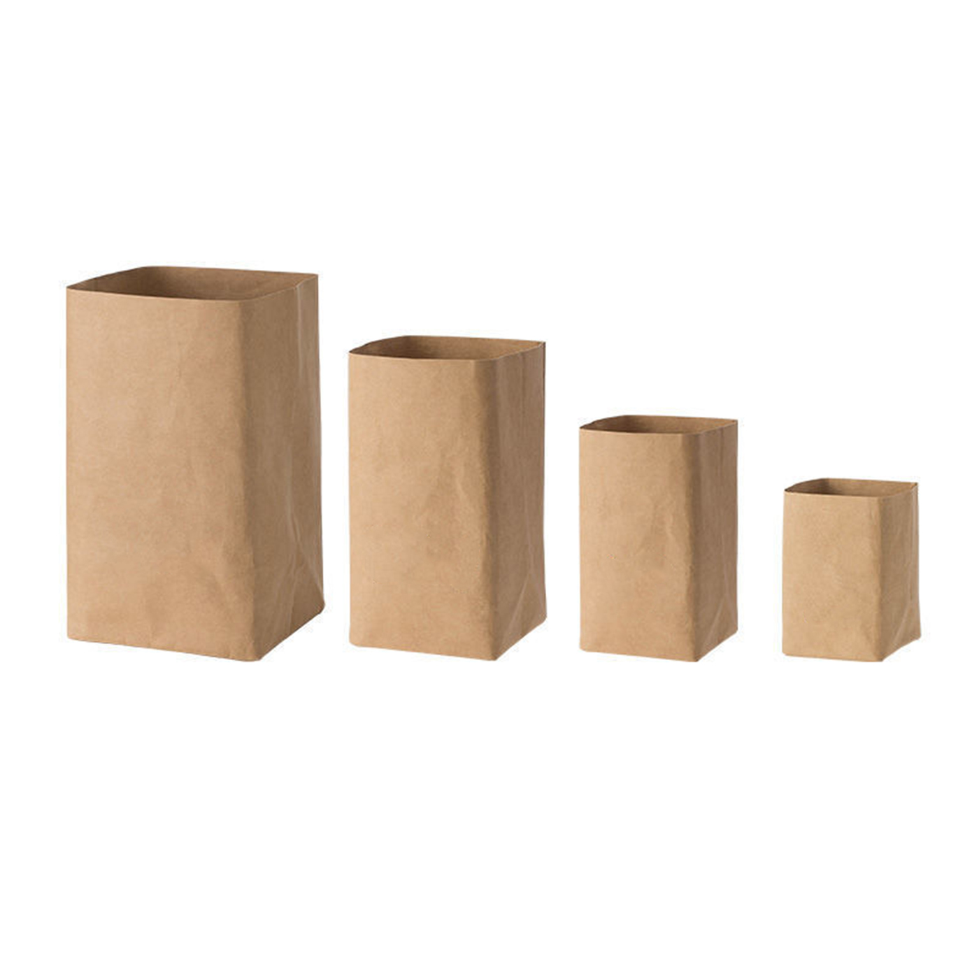 Custom Small Kraft Paper Grocery Bag2