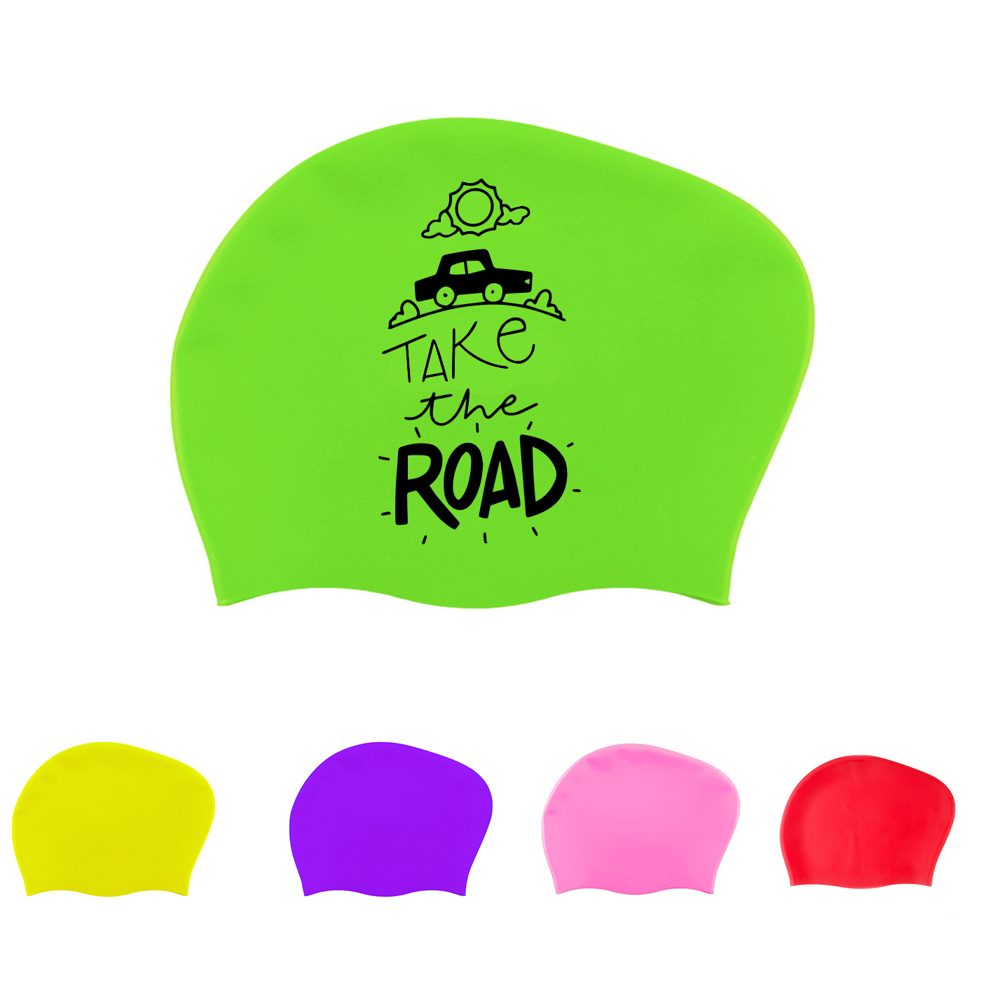 Promotional Silicone Swimming Cap