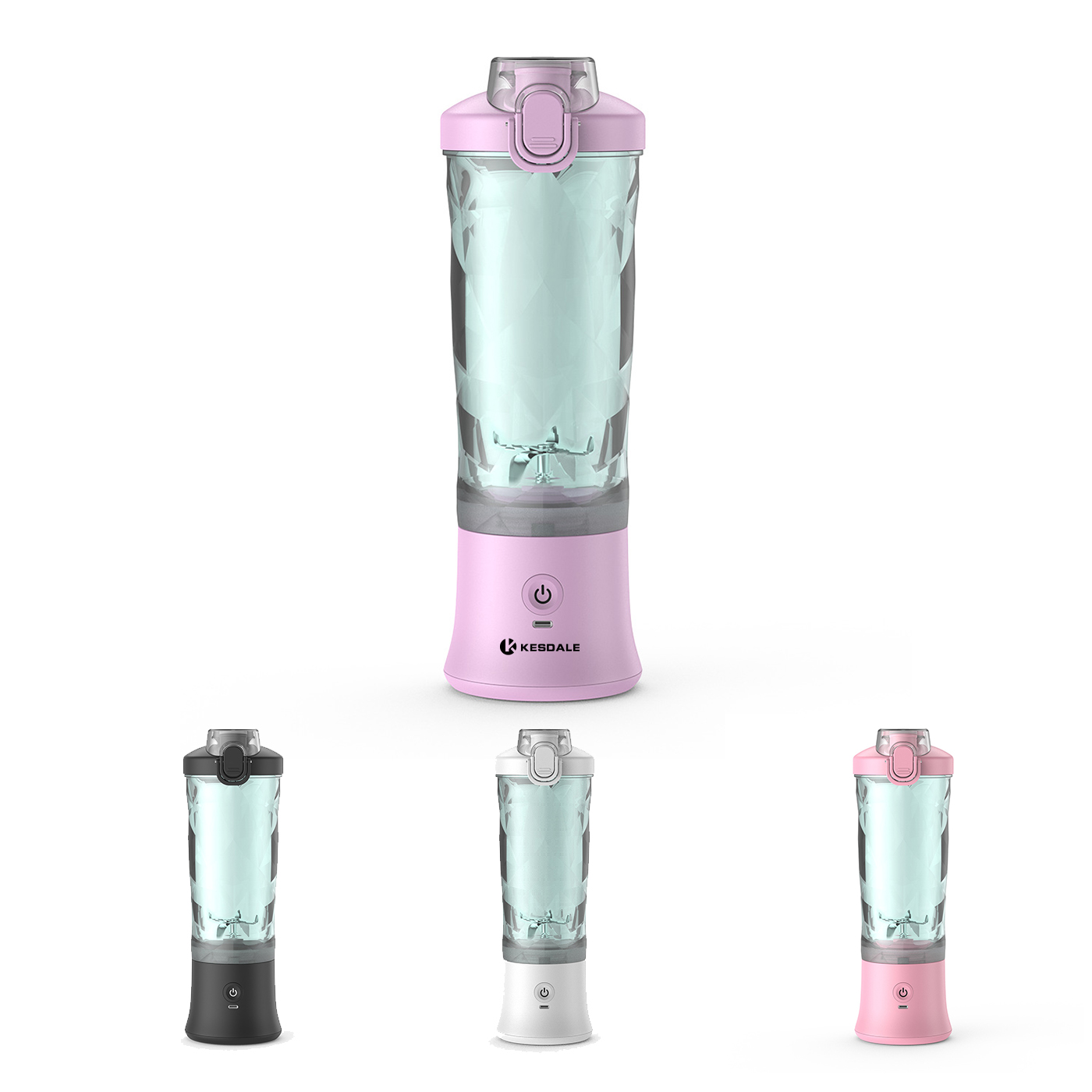 Custom 600ml USB Portable Fruit Juicer