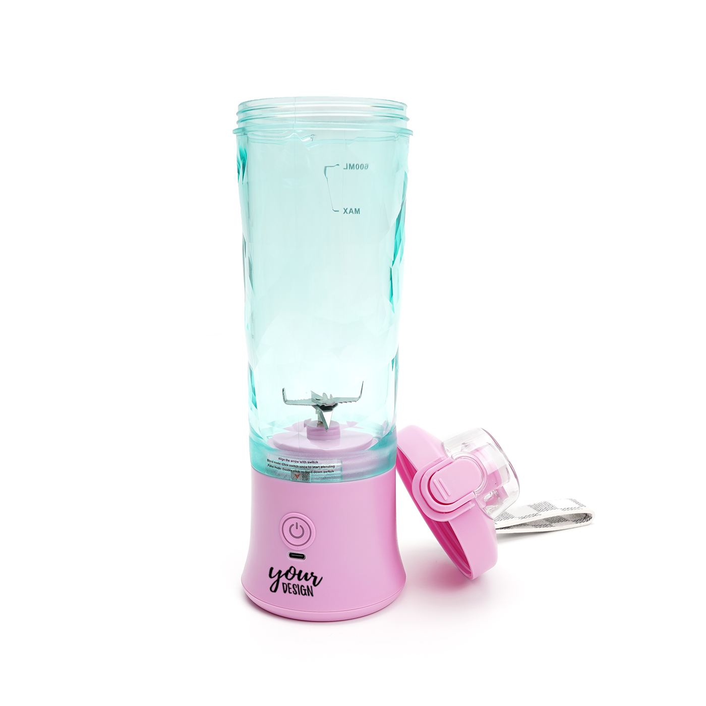 Custom 600ml USB Portable Fruit Juicer2