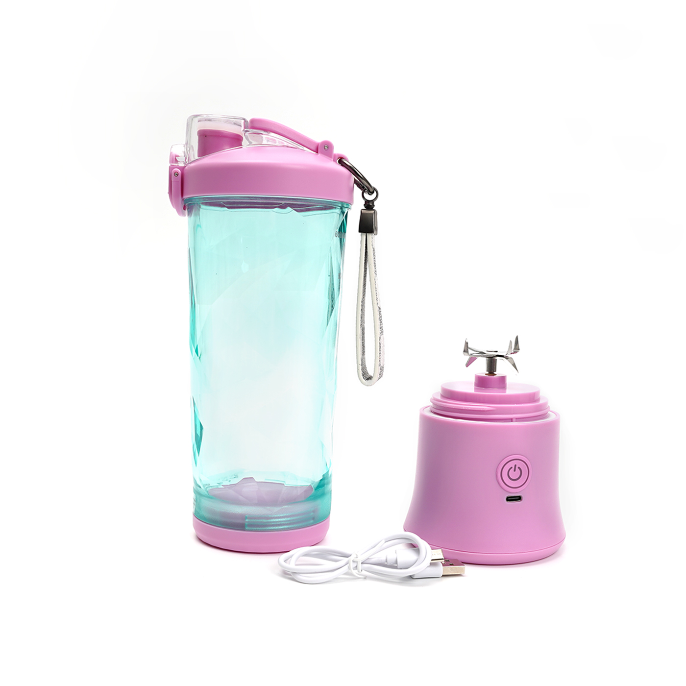 Custom 600ml USB Portable Fruit Juicer1