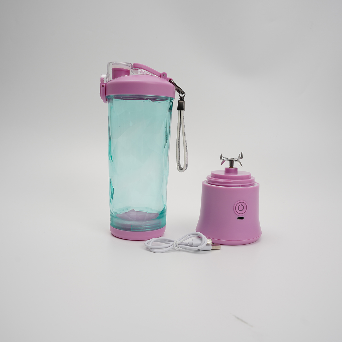 Custom 600ml USB Portable Fruit Juicer4