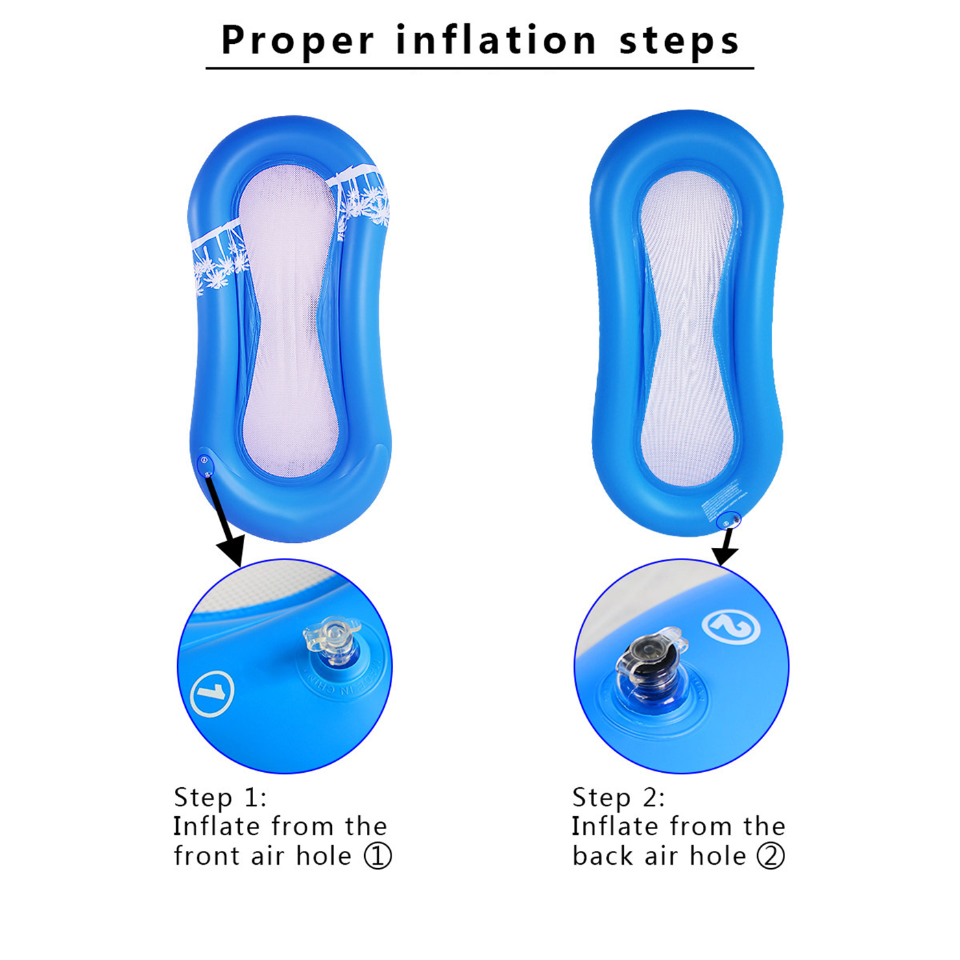 Custom Inflatable Pool Lounger Float2