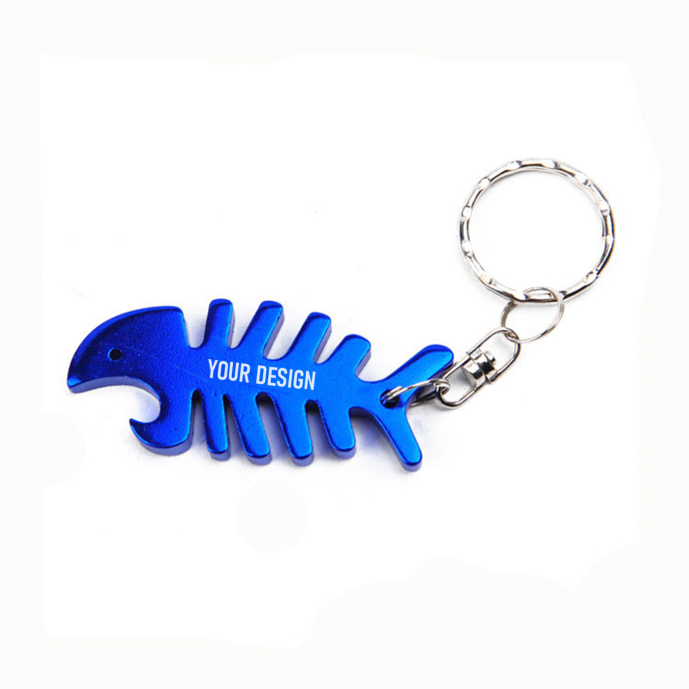 Promotional Fish Bone Keychain1