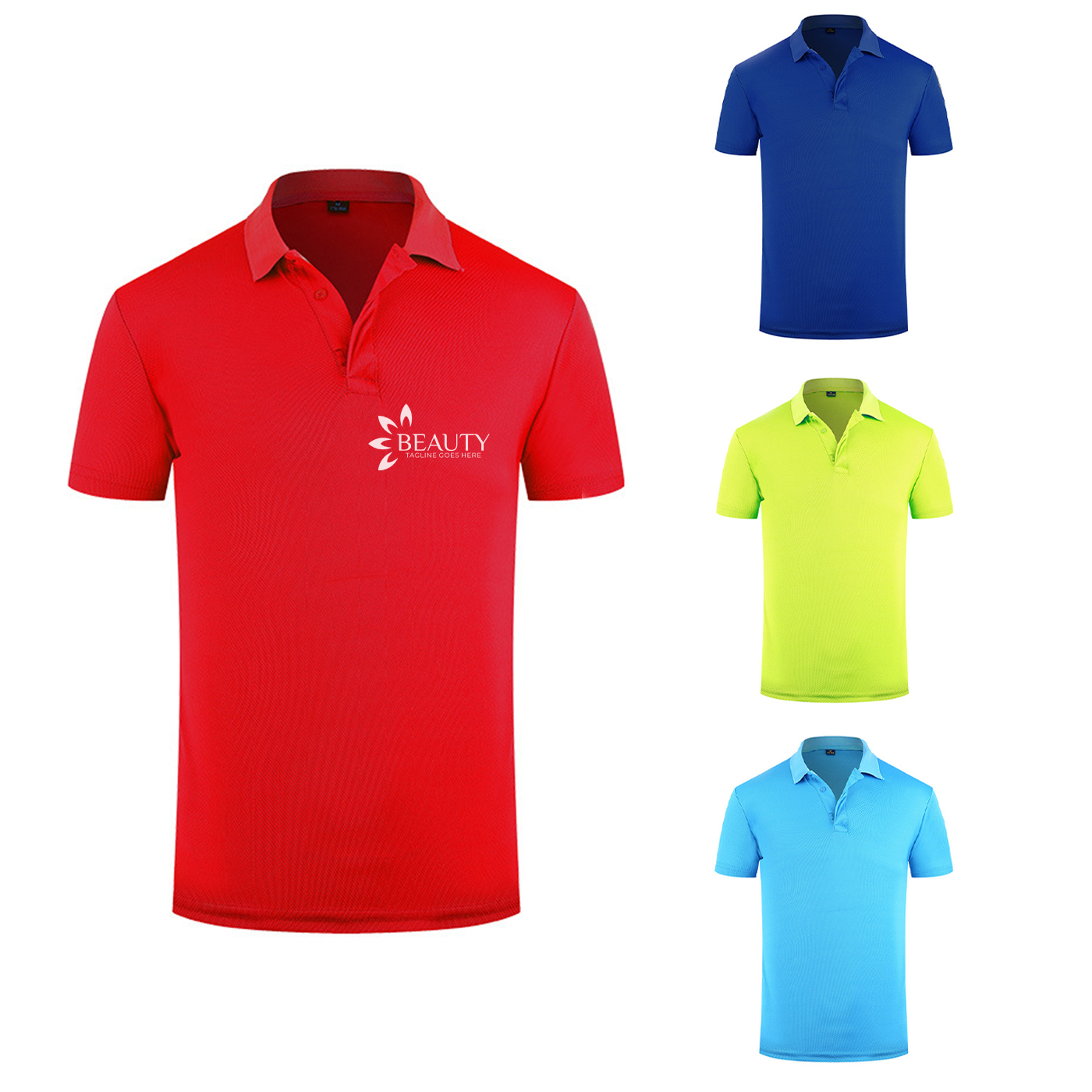 Custom Solid Color Polo Shirt