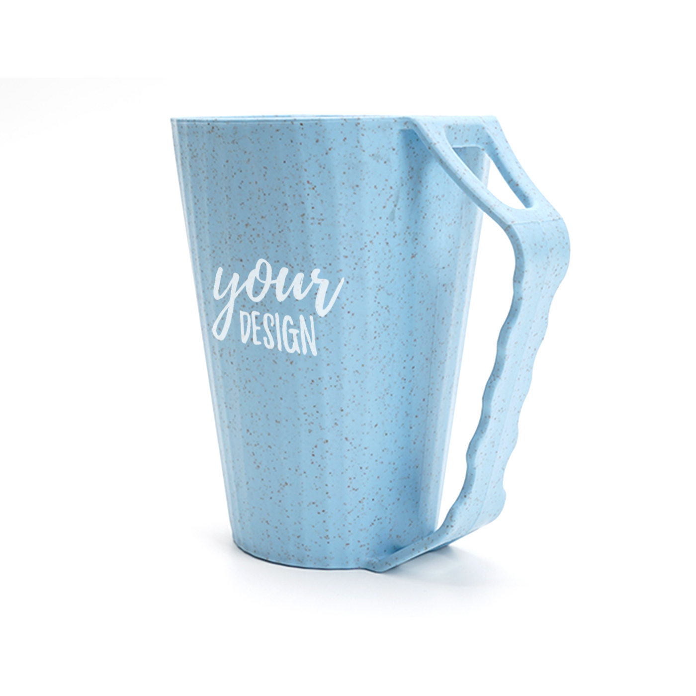 Custom Wheat Straw Mouthwash Cup2