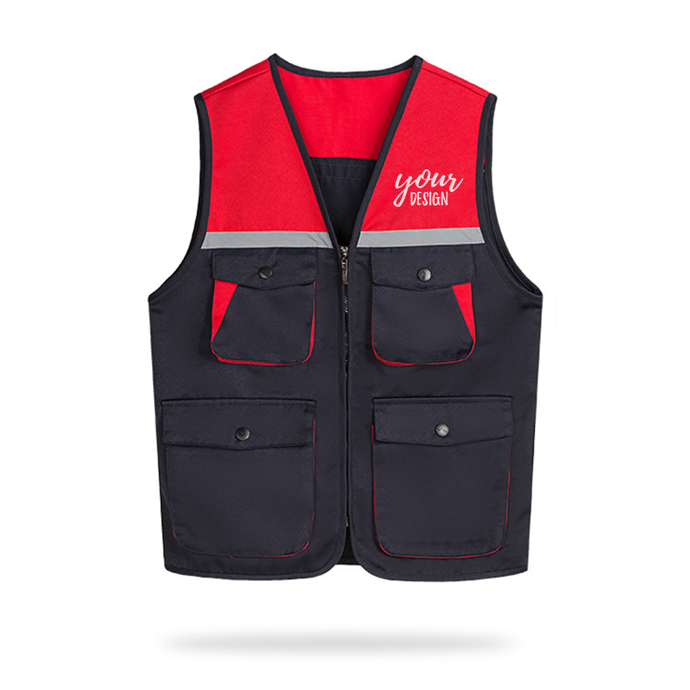 Promotional High Reflective Workwear Safety Vest1