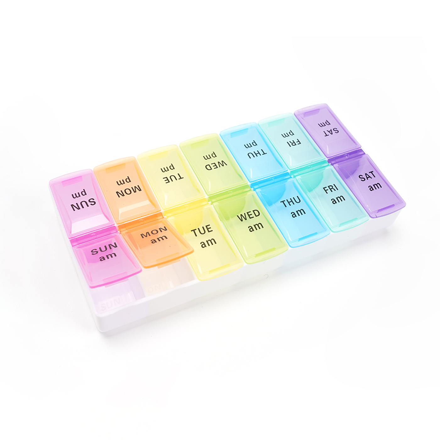 14-Grid Medicine Storage Pill Organizer