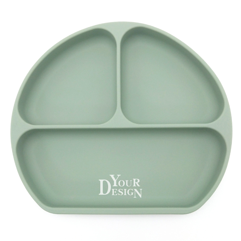 Promotional Silicone Toddler Feeding Plate1