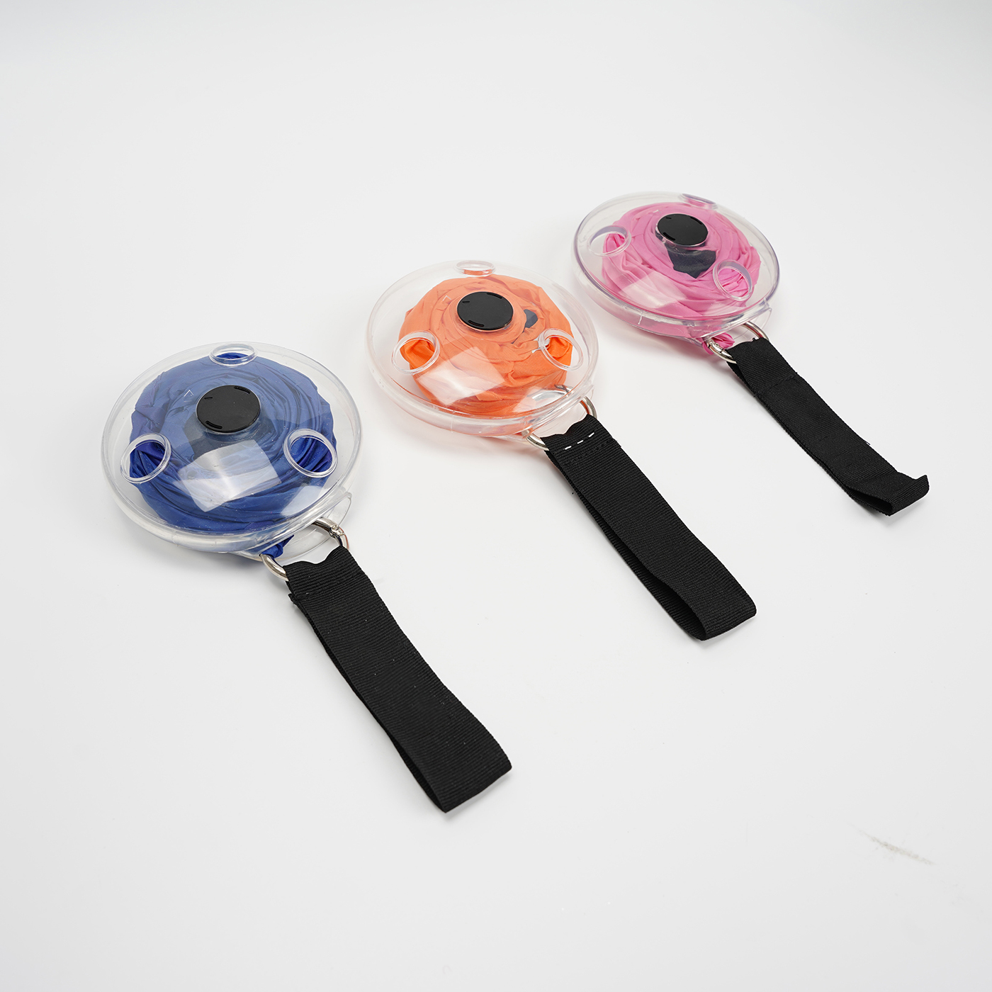 Reusable Foldable Round Disk Shopping Bag4