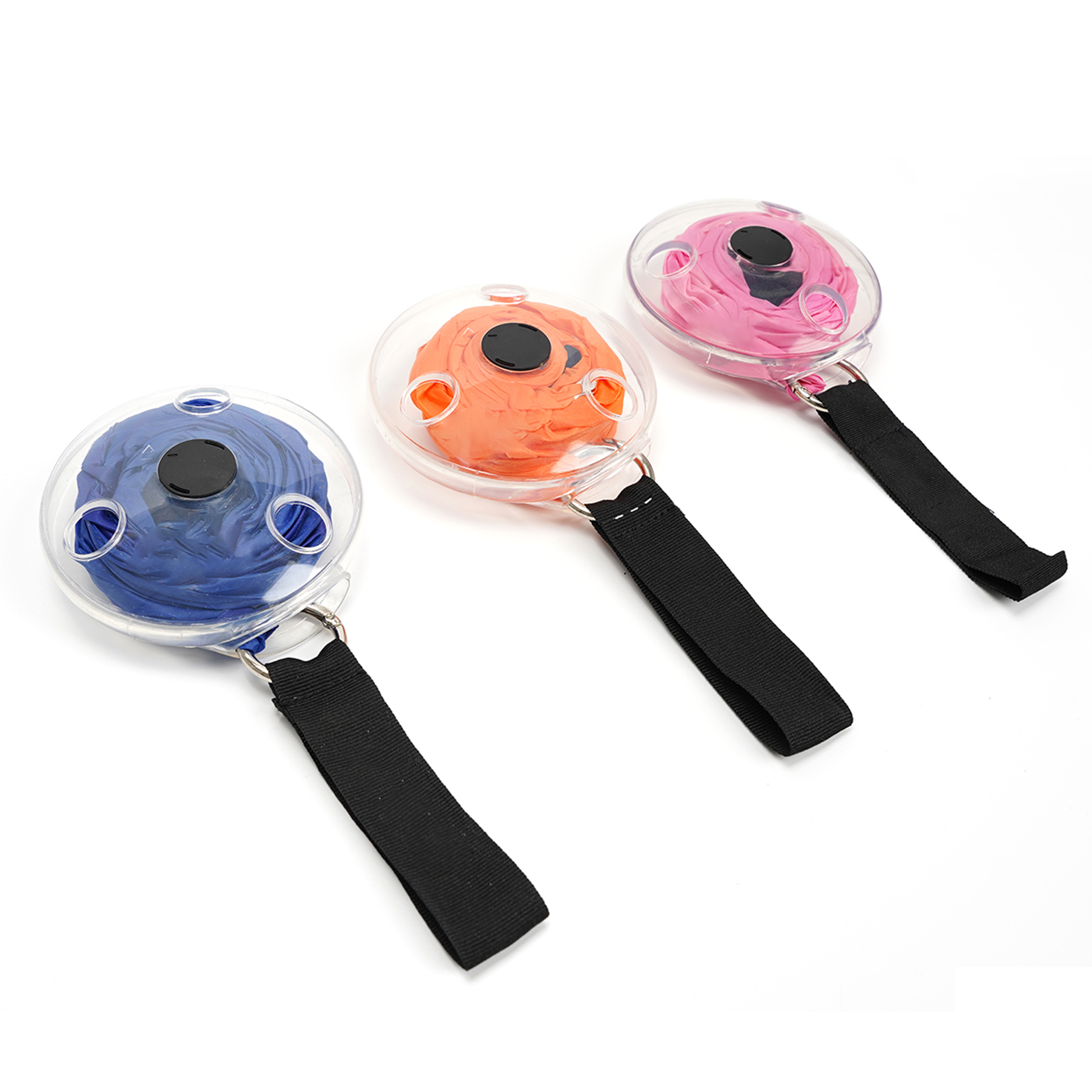 Reusable Foldable Round Disk Shopping Bag2