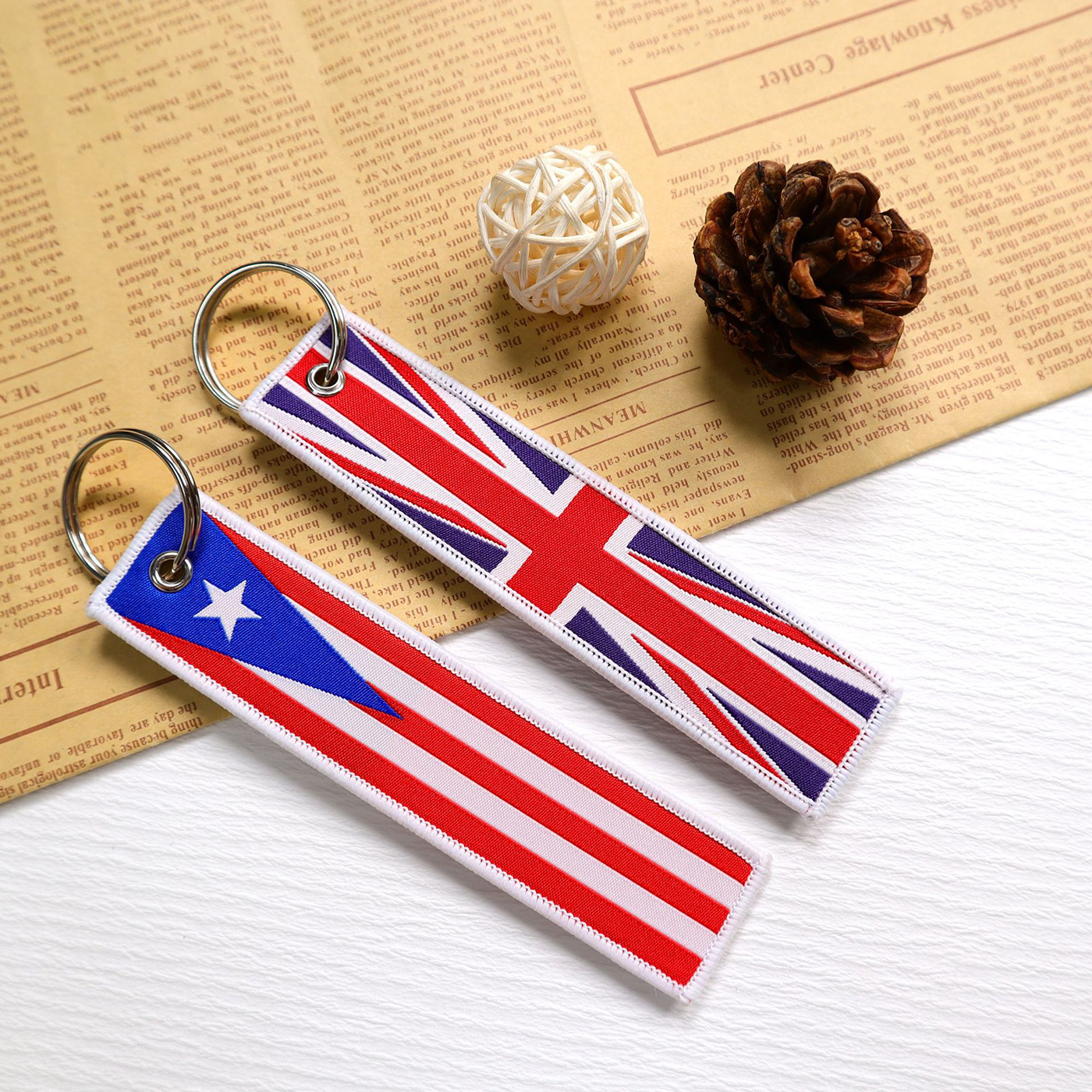 Embroidery Tag Keychain2