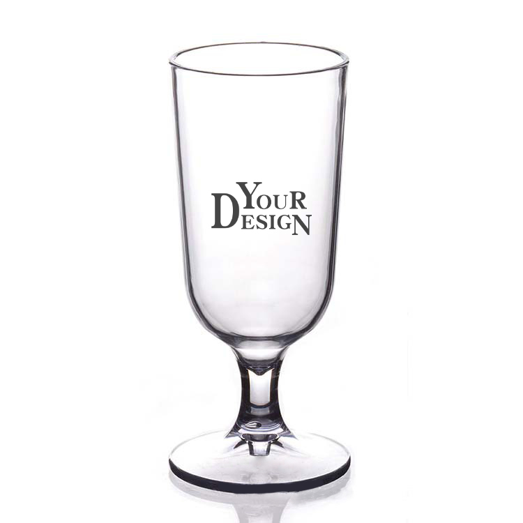 Custom 350ml Plastic Stemware Goblet1