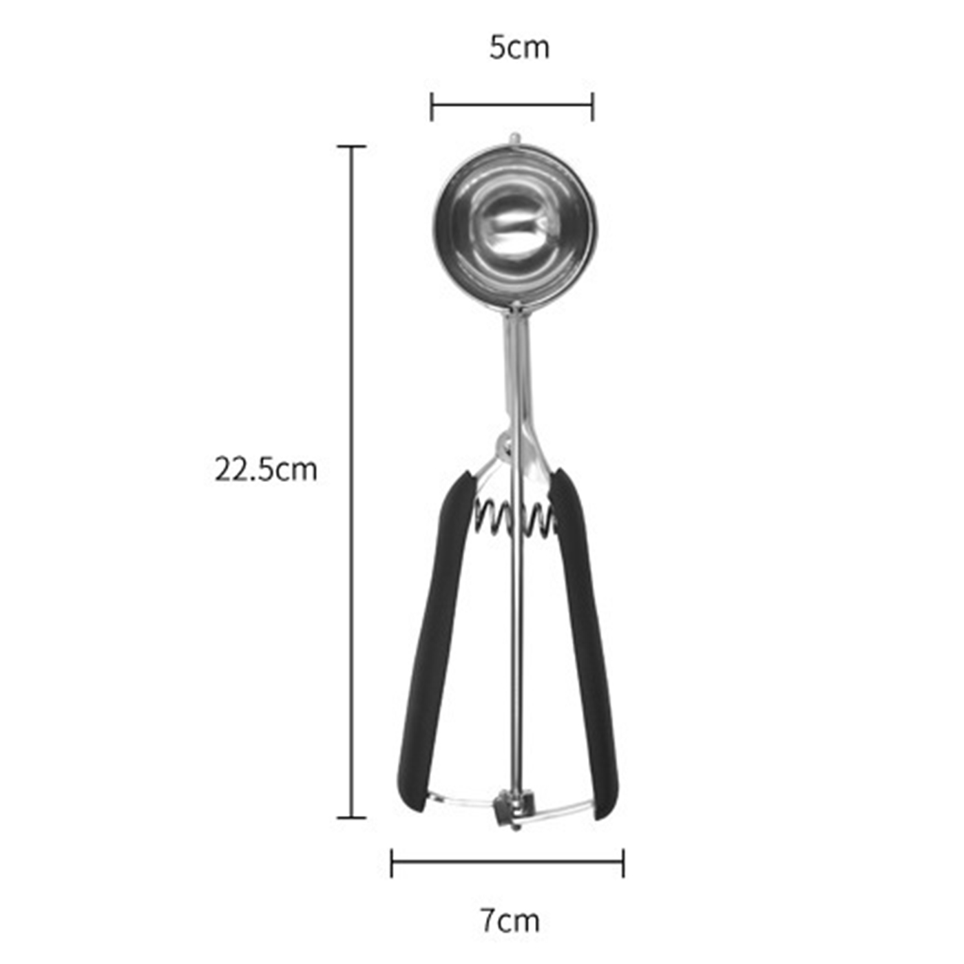 Multifunctional  Large Stainless Steel Ice Cream Scoop4