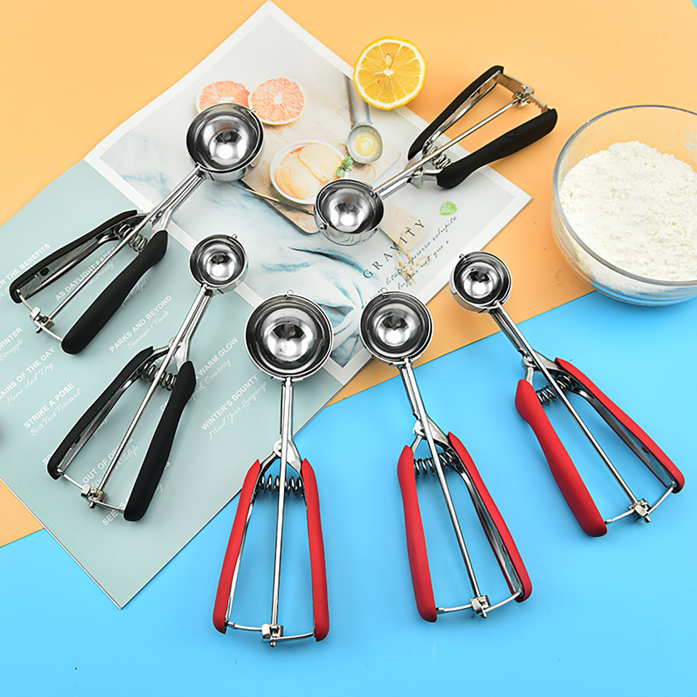 Custom 3Pcs Ice Cream Scoop Set3