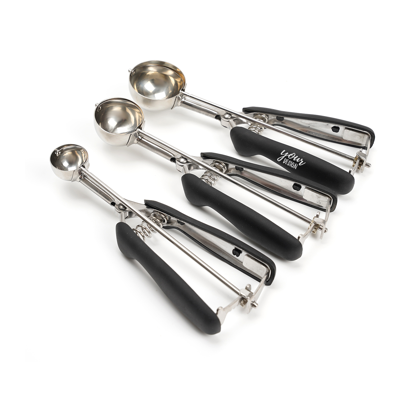 Custom 3Pcs Ice Cream Scoop Set1