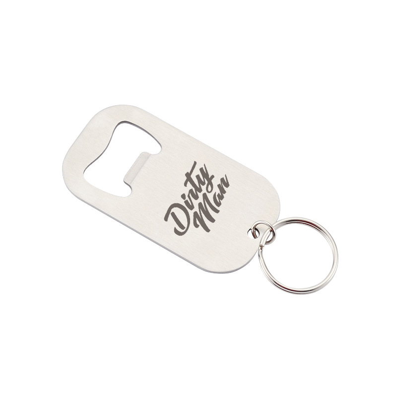 Lightweight Beer Bottle Opener Keychain