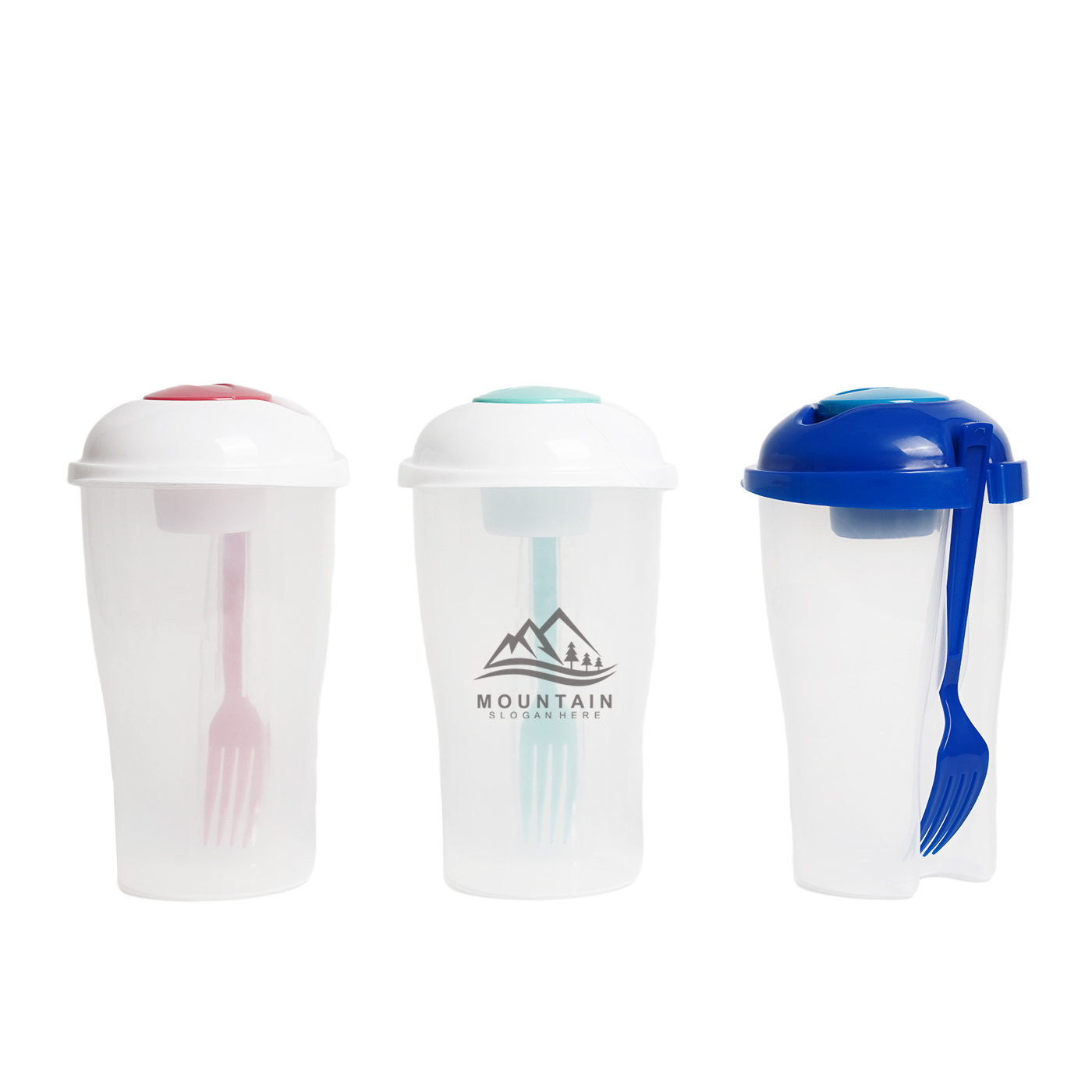 Salad Shaker Cup With Spork1