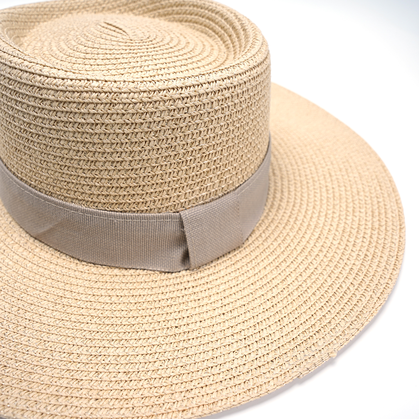 Bamboo Fiber  Panama Straw Hat3