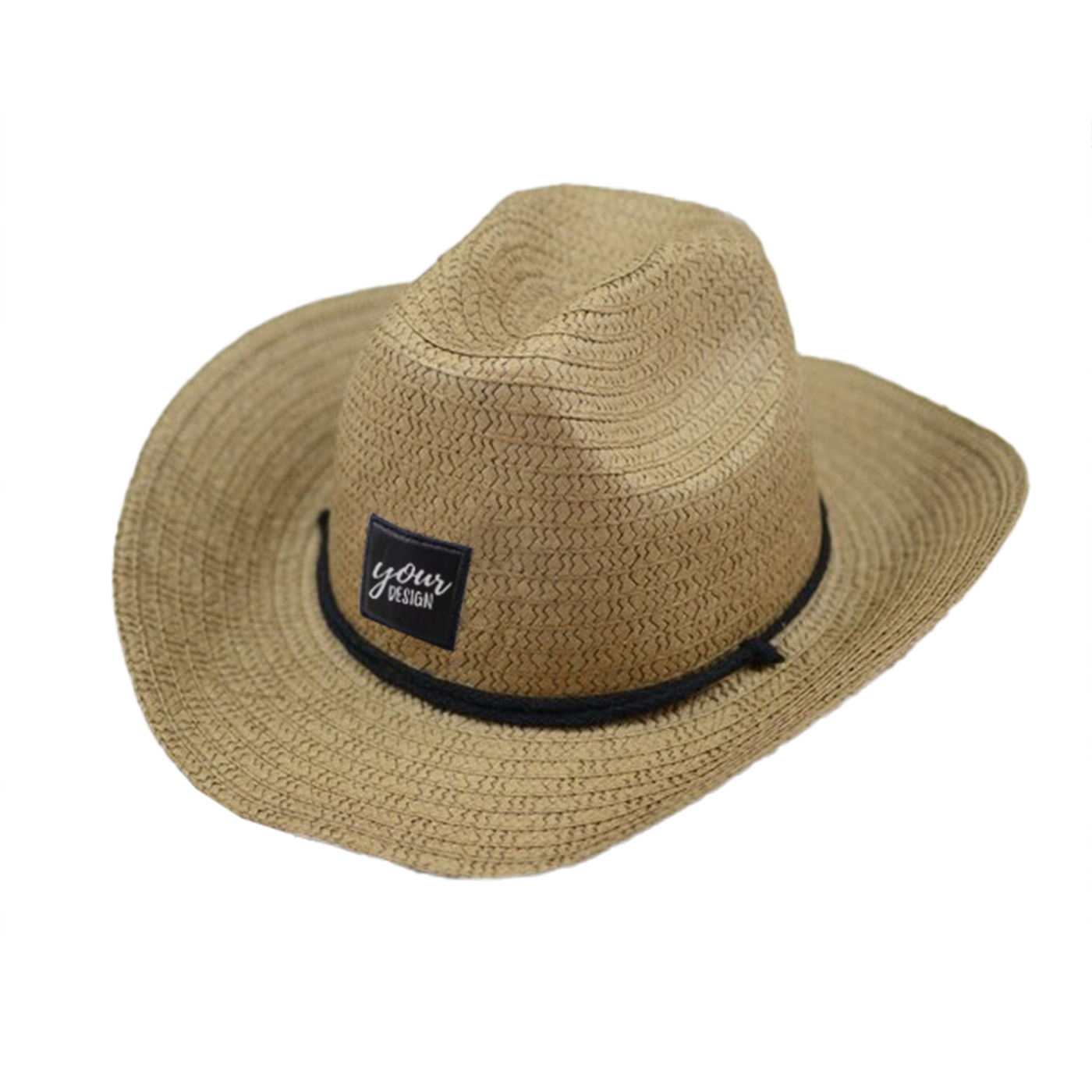 Creative Wide Brim Straw Cowboy Hat1