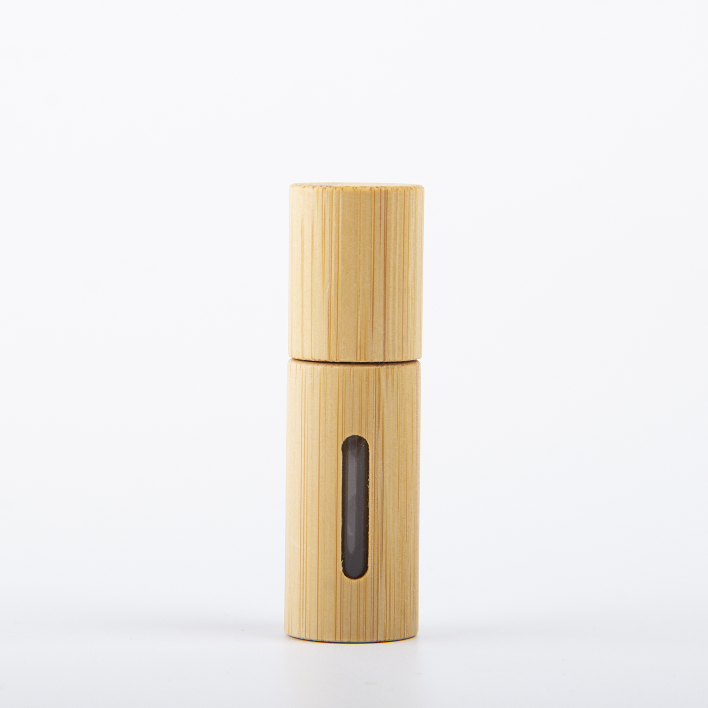 Custom 5ml Bamboo Glass Roll On Bottle 3