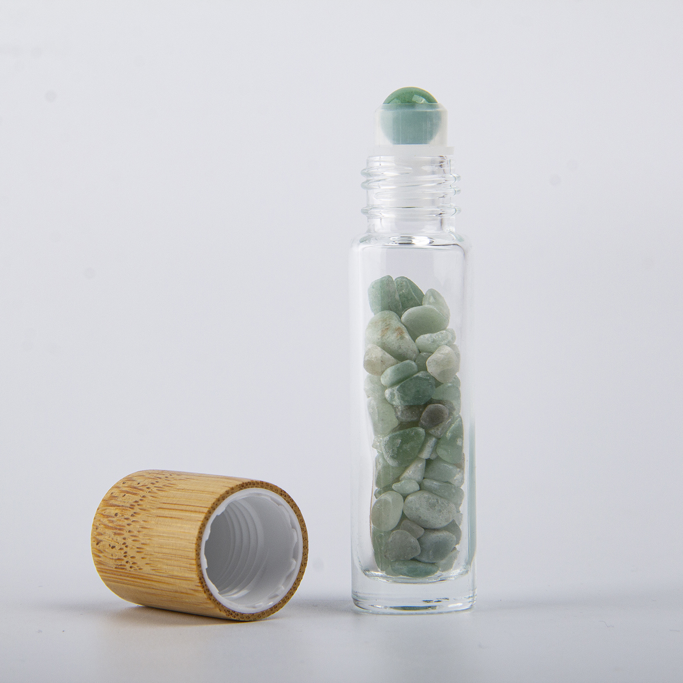 Custom Natural Gemstone Roller Ball Bottle3
