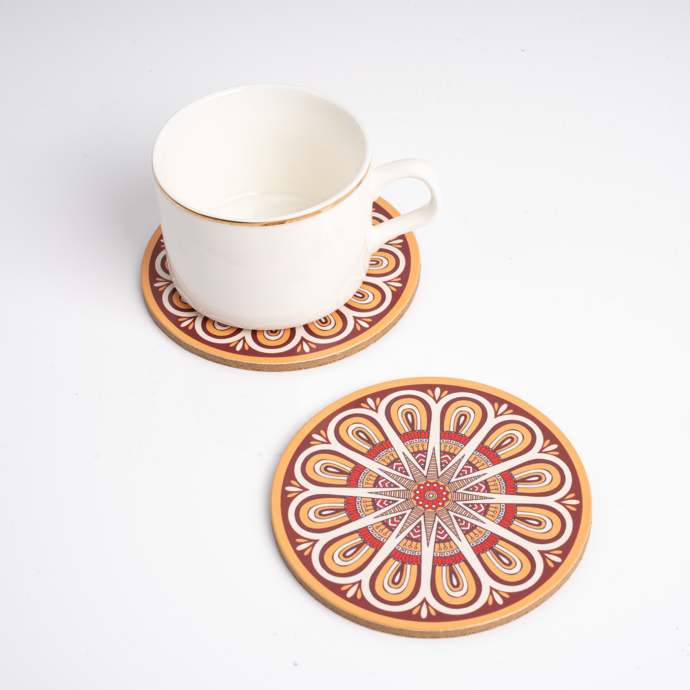 Printed Promotional Cork Coasters 2