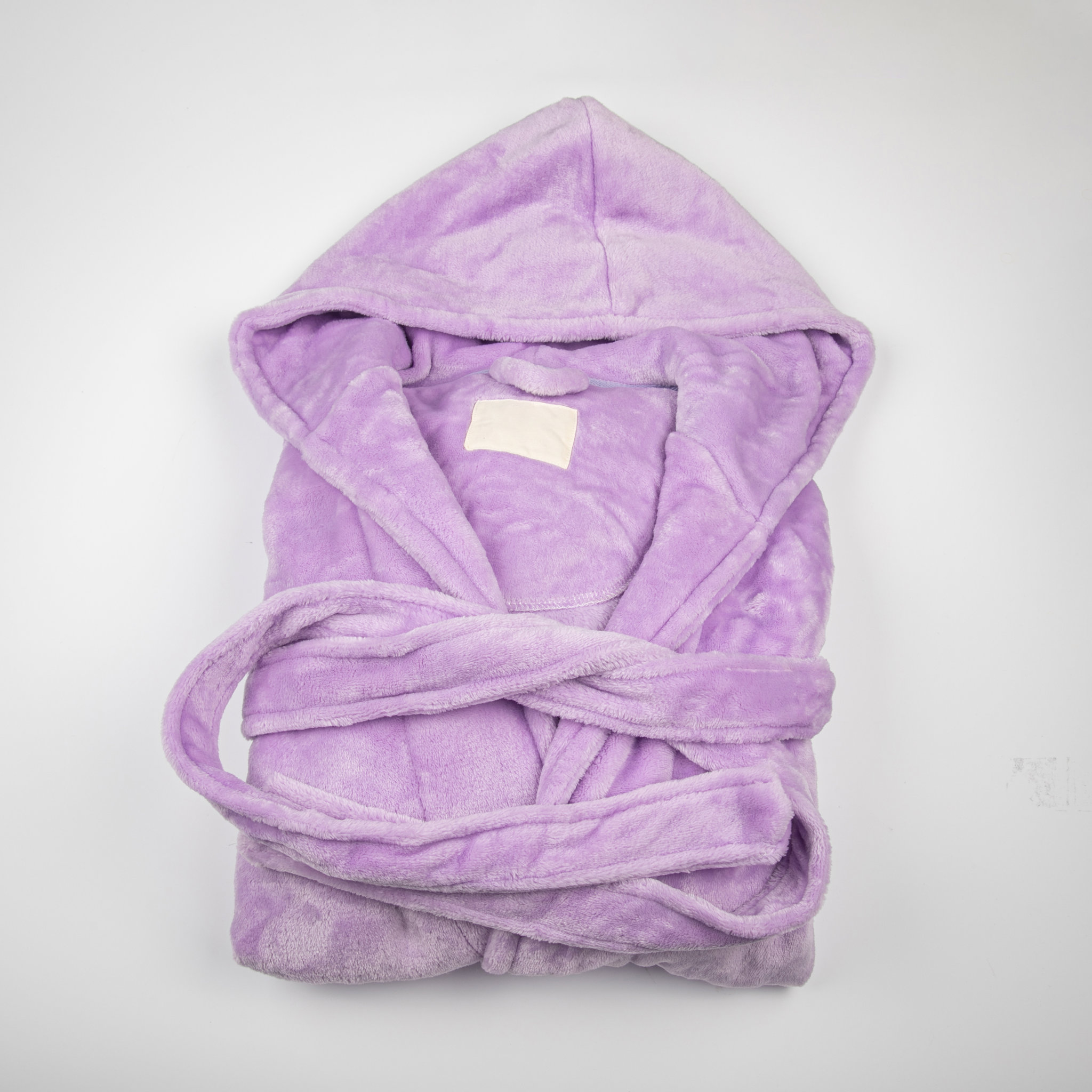 Custom Flannel Hooded Robe4