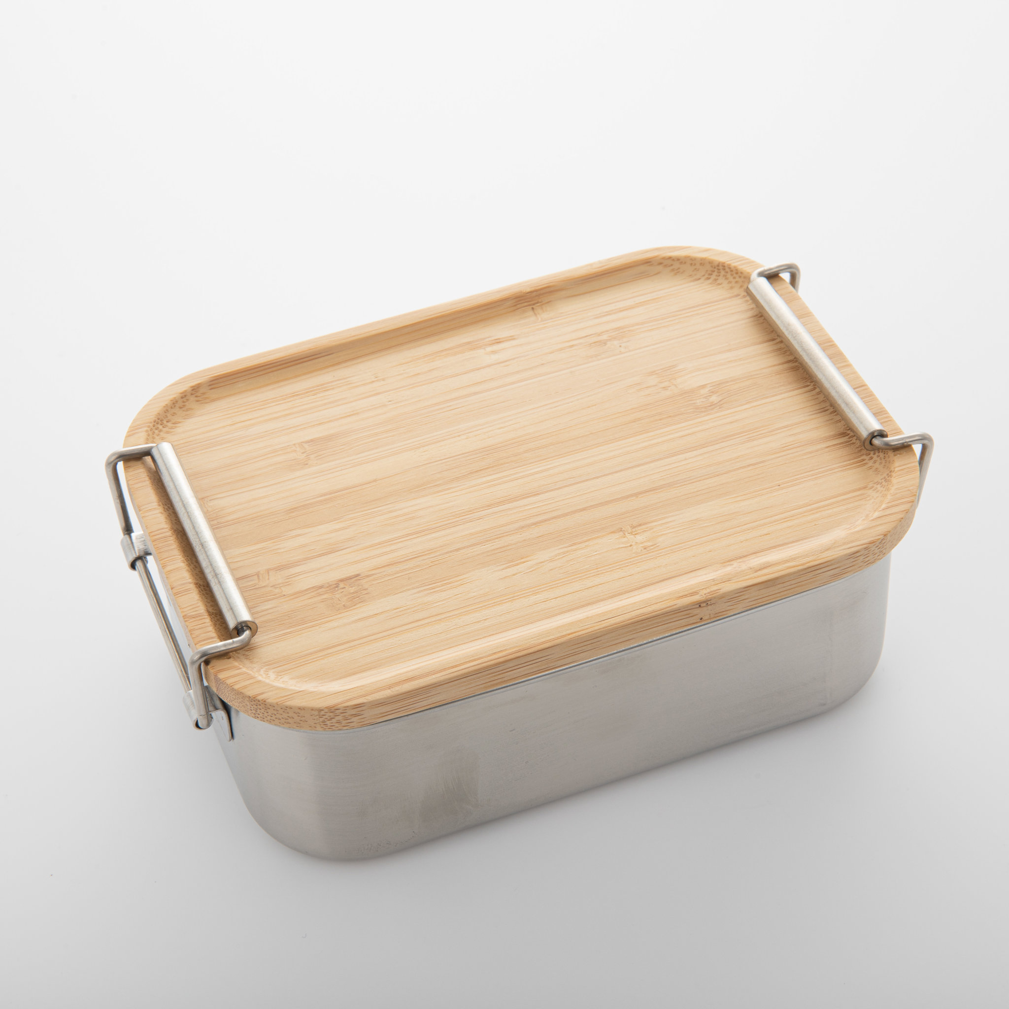 Promotional Stainless Steel Lunch Box With Bamboo Lid3