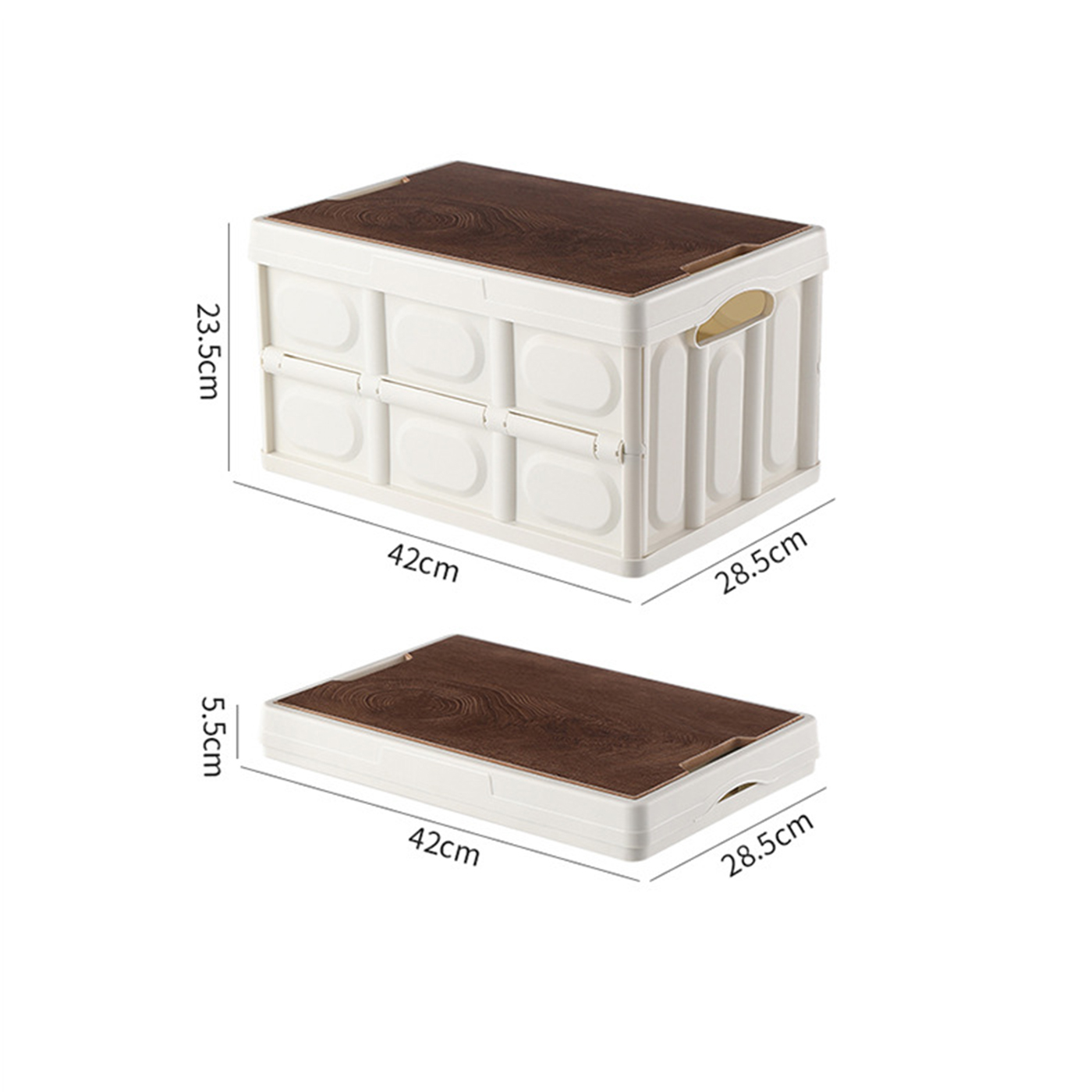 Collapsible Camping Storage Box With Lid3