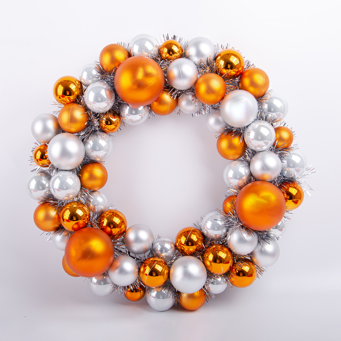 Custom Christmas Ornament Wreath2