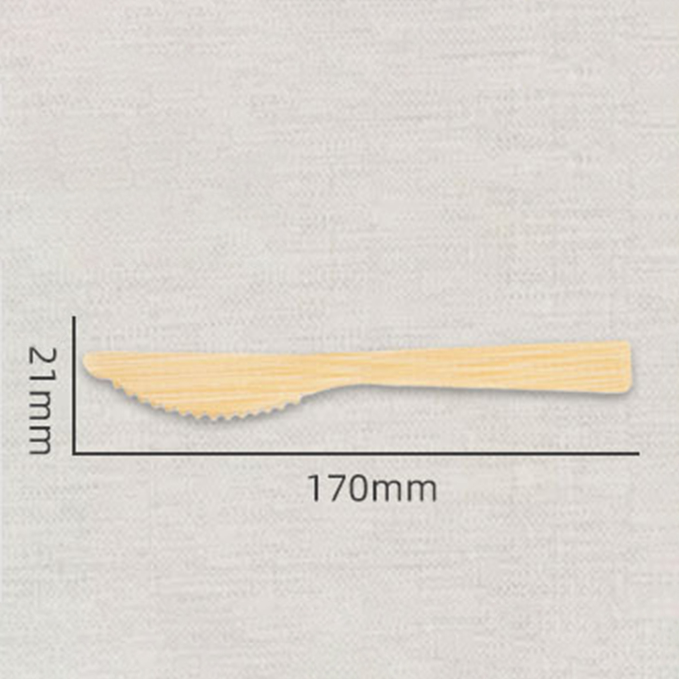 Promotional Disposable Bamboo Knife2