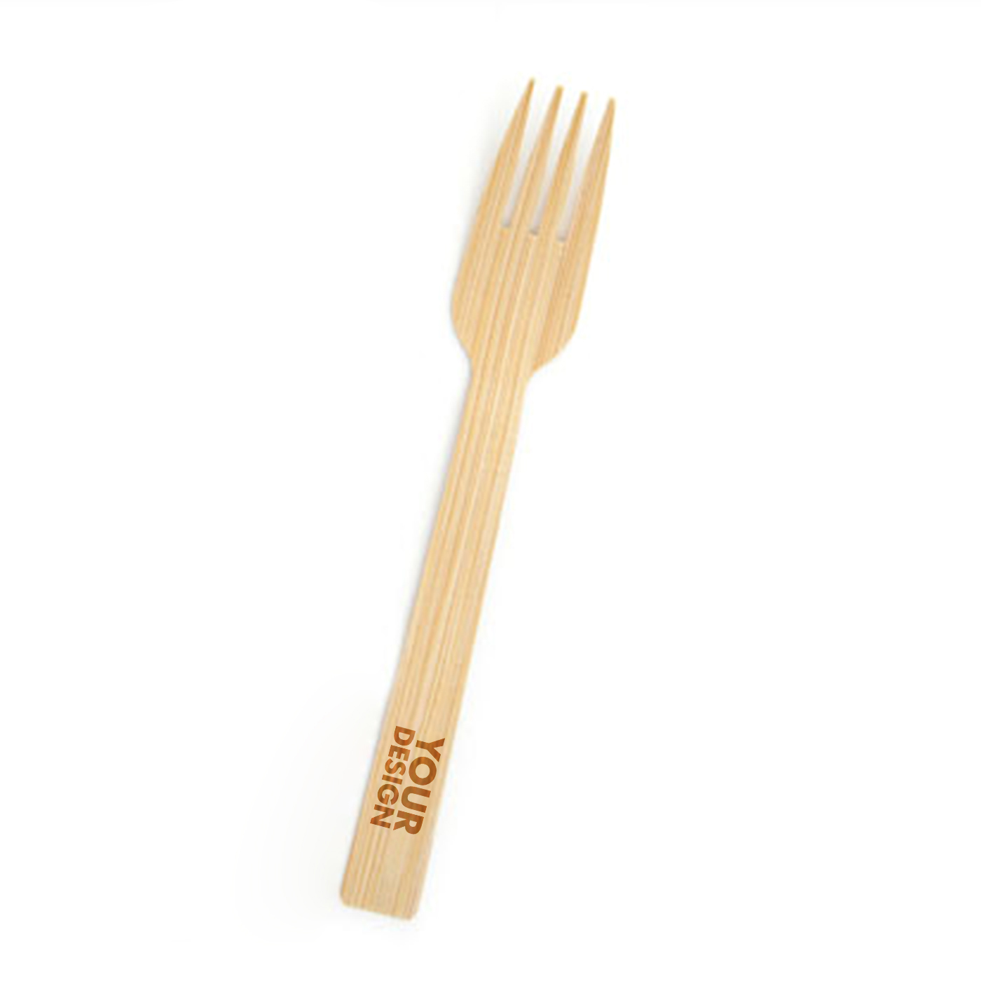Promotional Disposable Bamboo Fork1