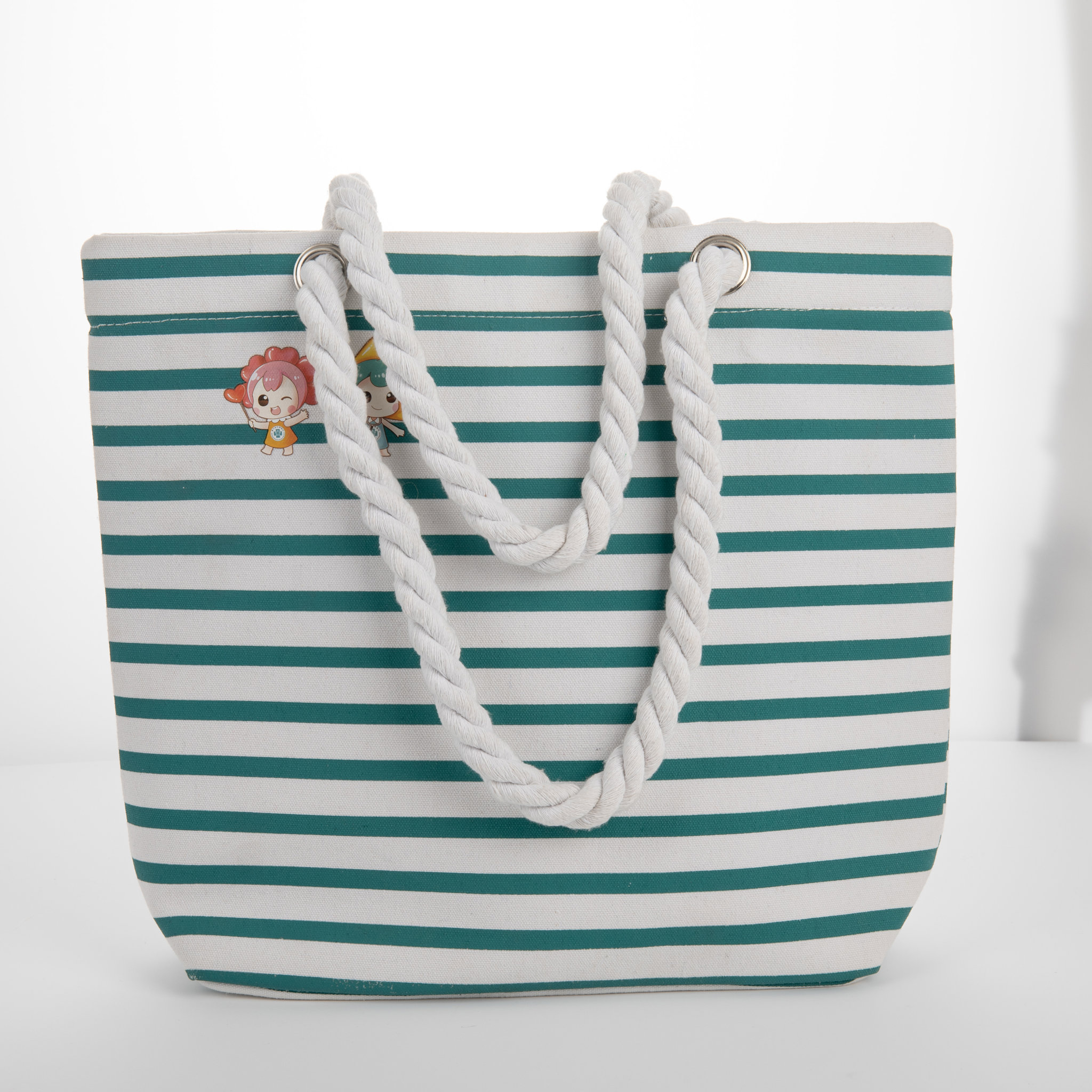 Custom Striped Canvas Bag2