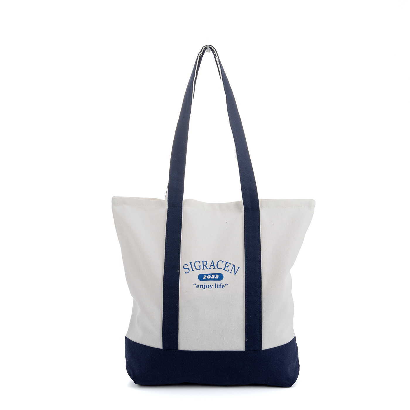 Custom Cotton Canvas Boat Shopping Bag